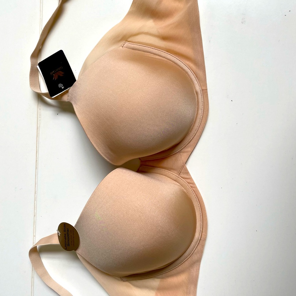 NWT sheer “invisible” bra 38C